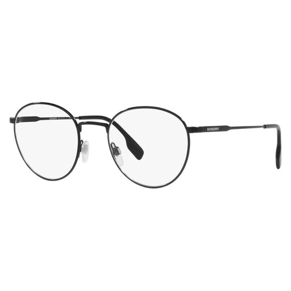 New Authentic  BURBERRY Hugo Black Round BE1373 1001 Glasses Women - Picture 1 of 4
